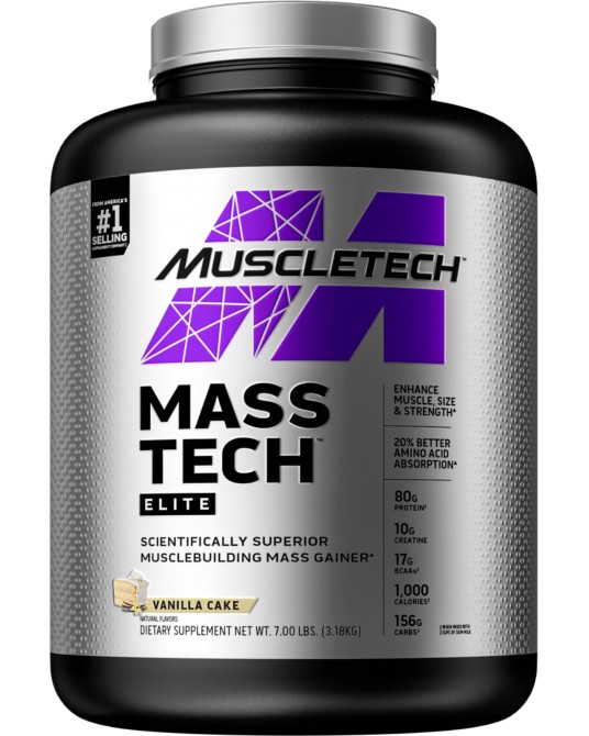 MuscleTech Mass-Tech Elite Weight Gainer 3,18 kg