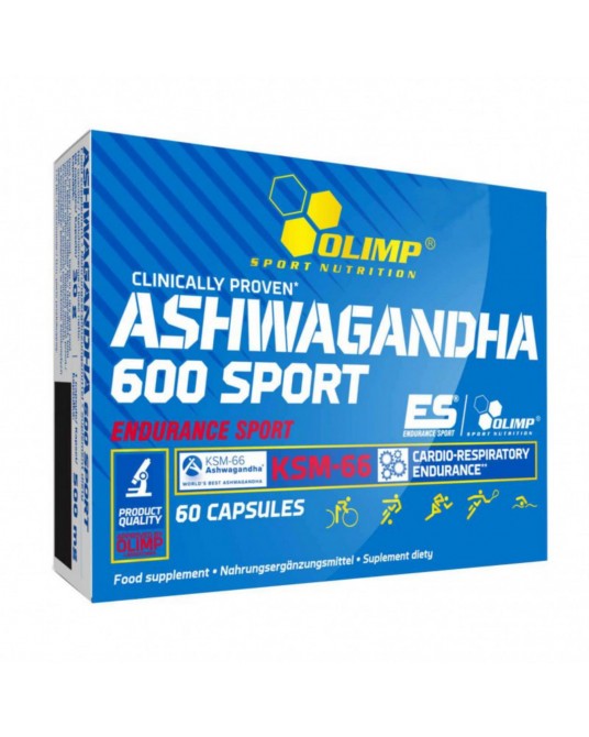Olimp Ashwagandha 600 SPORT - 60CAPS