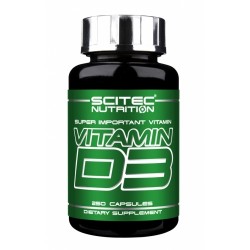 Vitamin D3 250 capsulas