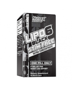 Lipo 6 Black Stim-Free 60 caps