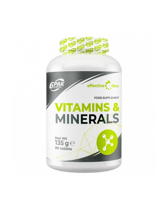 Vitaminas e Minerais 90 tab