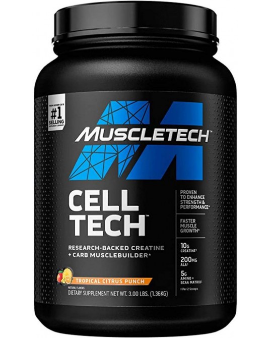 Muscletech Cell tech  em pó 1,36 kg