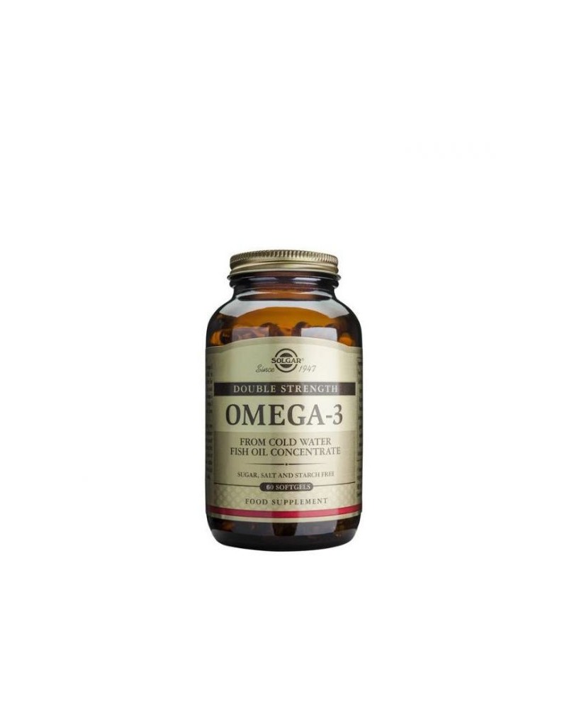 Solgar Omega-3 Double Strenght 60 Cápsulas