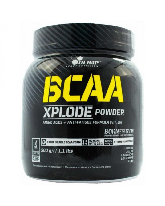 Olimp BCAA Xplode 500g se traduce como Olimp BCAA Xplode 500g.