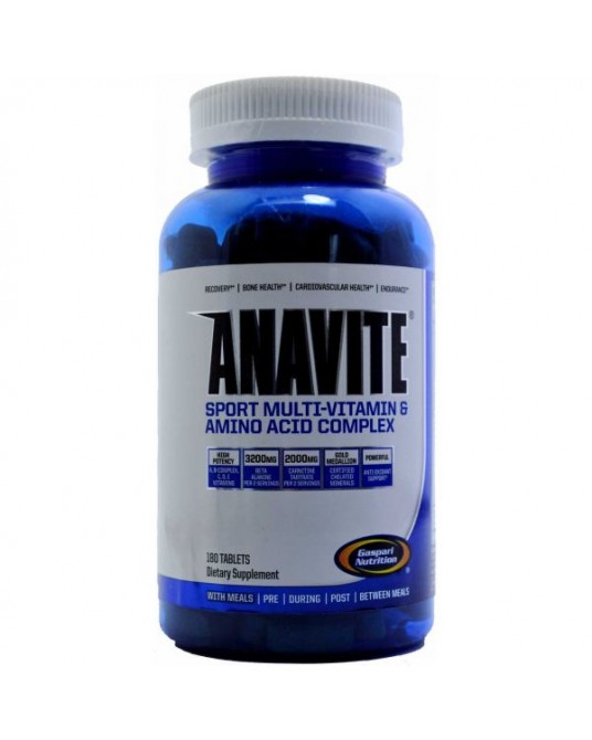 Gaspari Nutrition Anavite 180 cápsulas