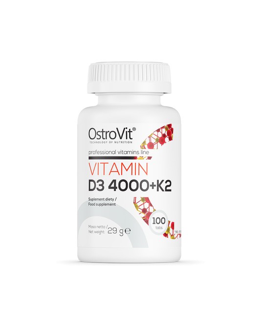 OstroVit Vitamina D3 4000 + K2 100 Comp