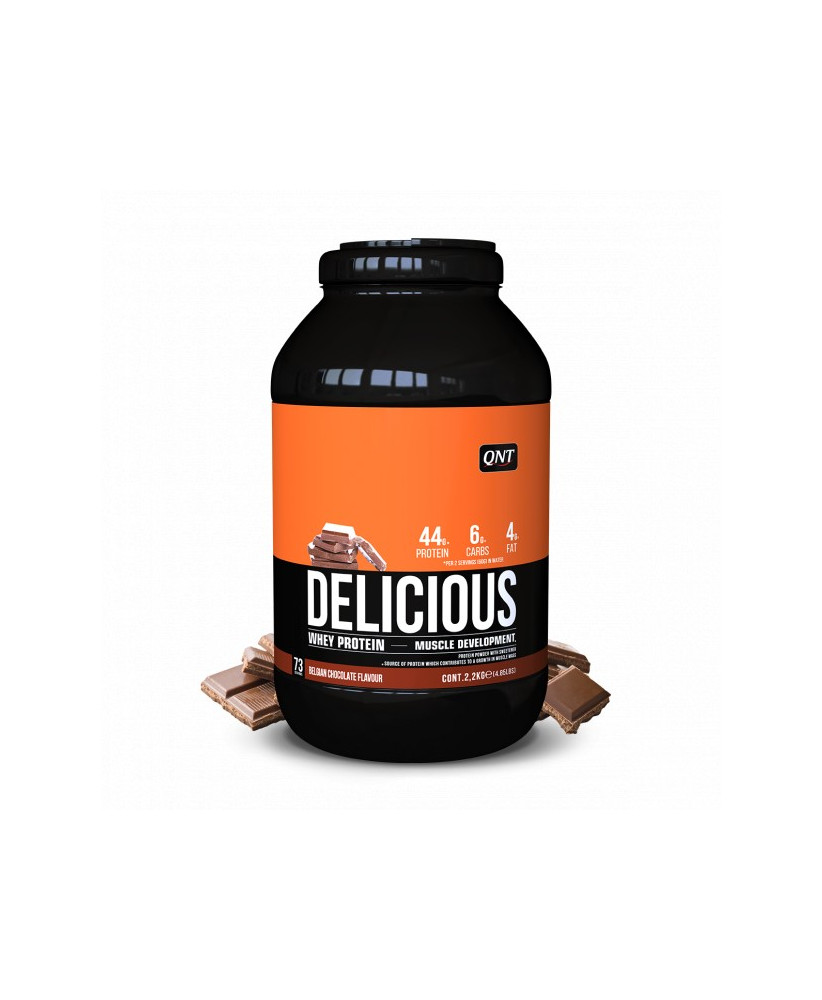 QNT DELICIOSO WHEY PROTEIN POWDER  2,2 KG