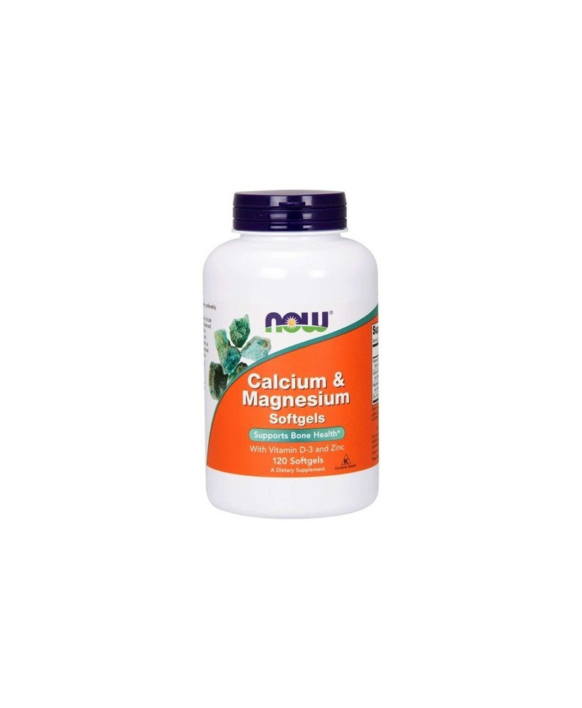 Now Calcium & Magnesium 120 cápsulas
