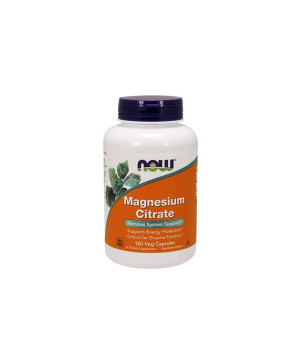 Now Magnesium Citrate 120 caps