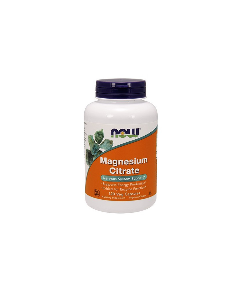 Now Magnesium Citrate 120 caps