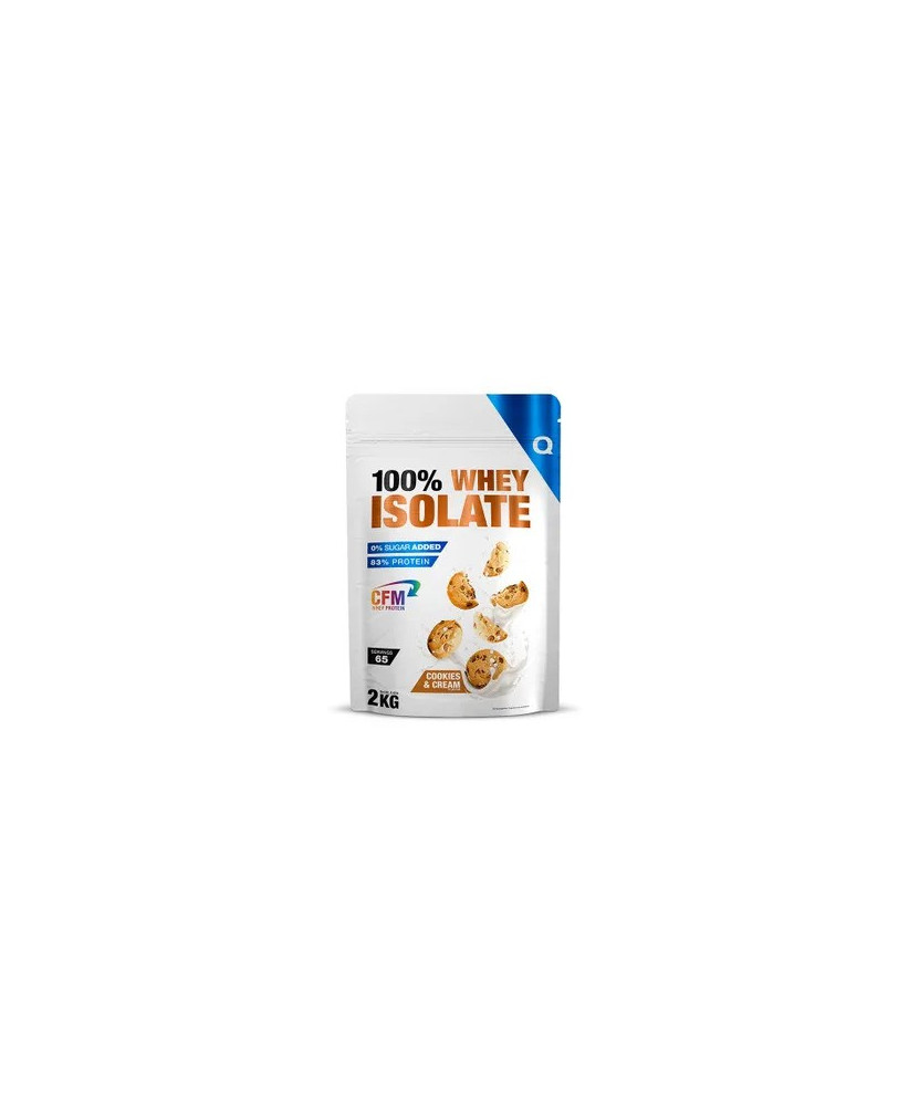 Quamtrax 100% whey isolate 2kg