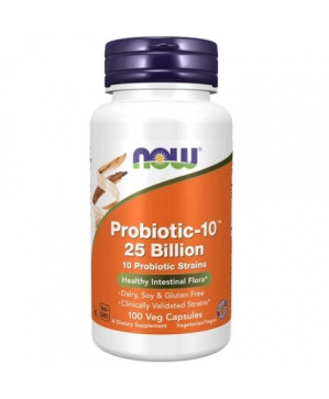 Now Probiotic-10 25 Billion 100 Cápsulas