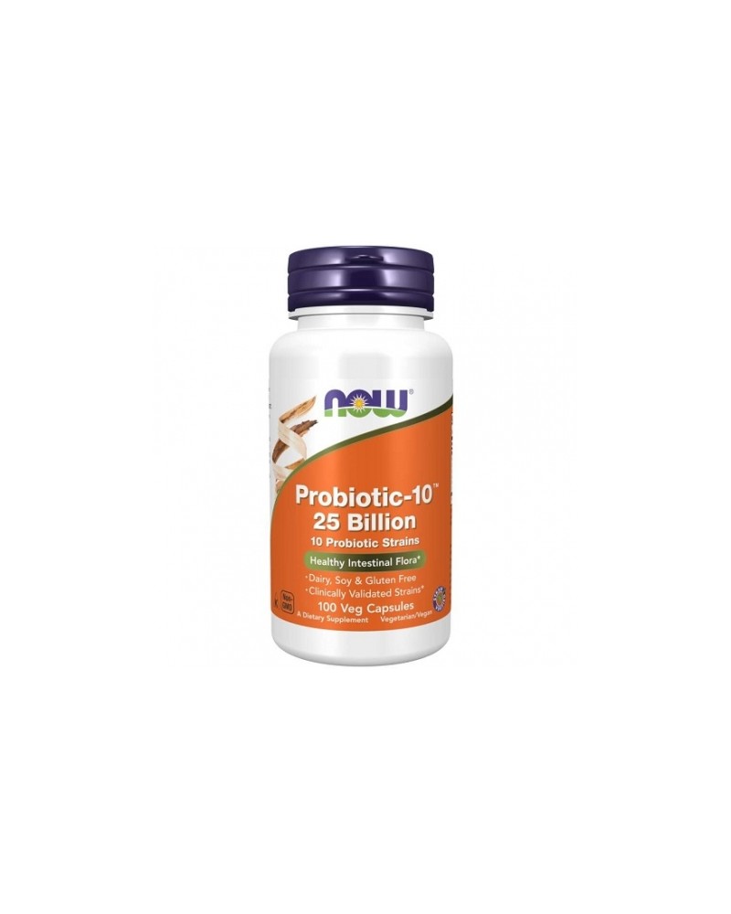 Now Probiotic-10 25 Billion 100 Cápsulas