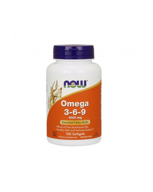 Now Omega 3-6-9 1000mg 100 softgels