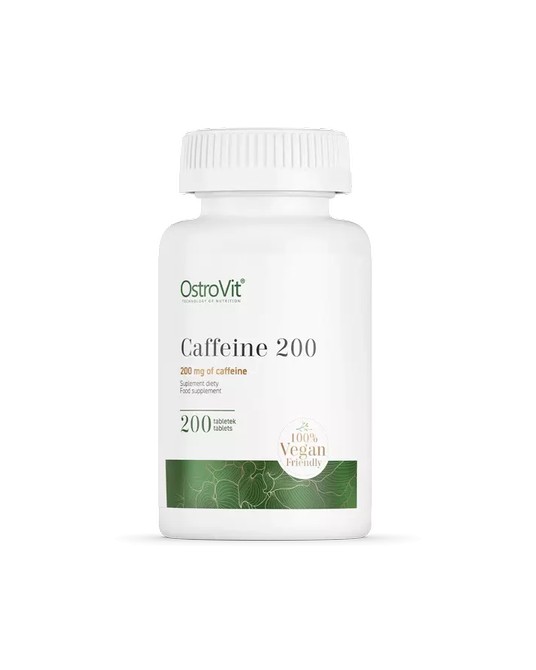 OstroVit Cafeína 200 mg 200 comprimidos