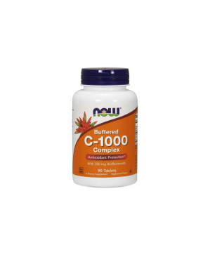 Now Vitamina C 1000mg Não-Ácida 90 Comprimidos