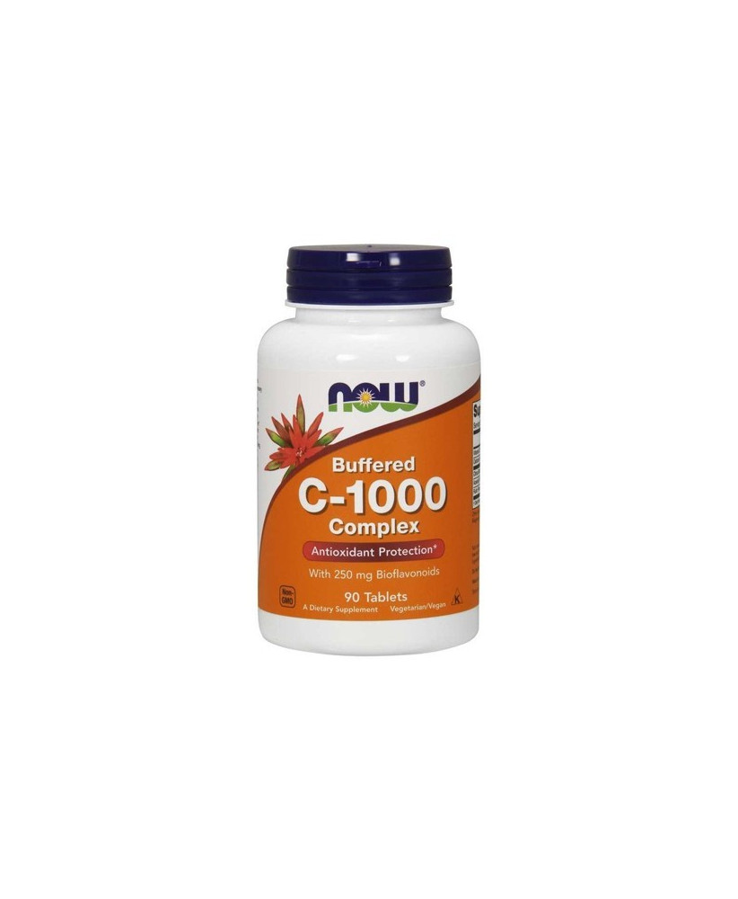 Now Vitamina C 1000mg Não-Ácida 90 Comprimidos