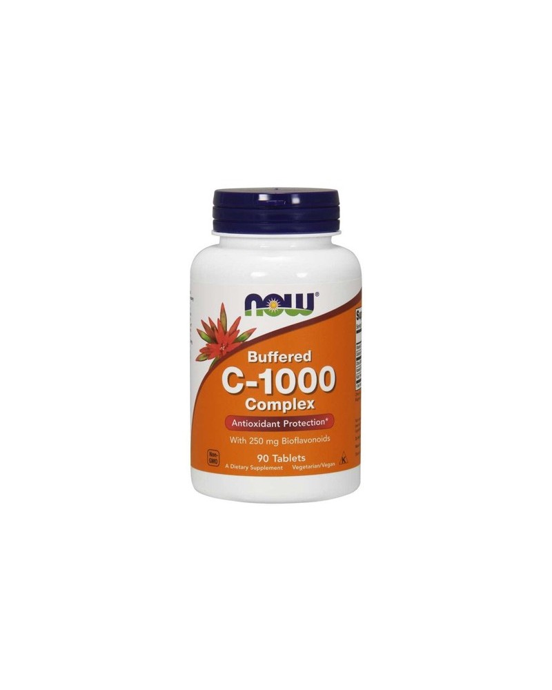 Now Vitamina C 1000mg Não-Ácida 90 Comprimidos