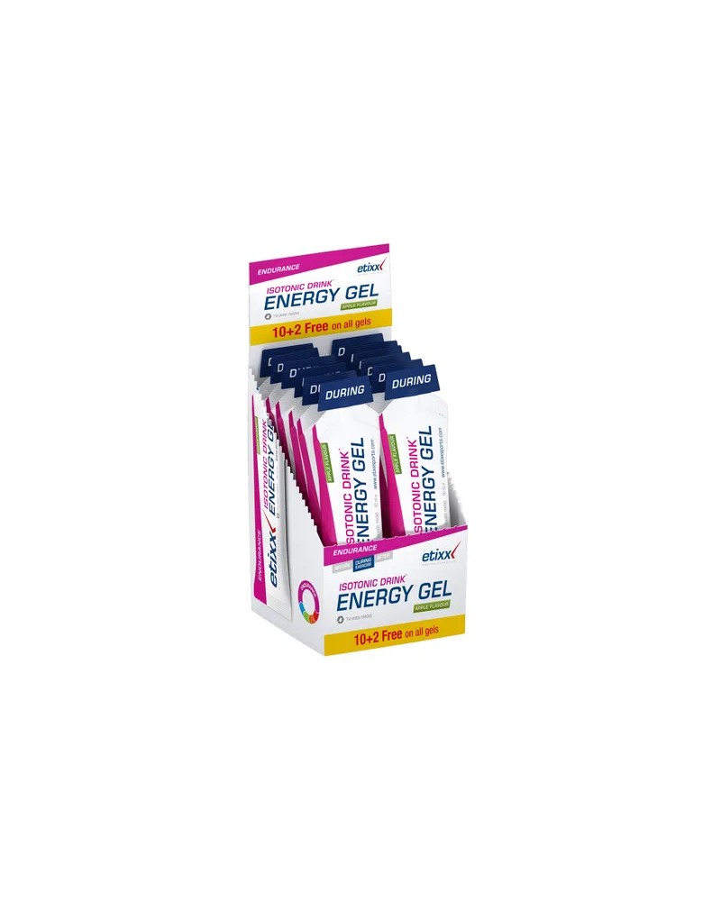 Etixx Isotonic Energy Gel 60ml 12 Géis
