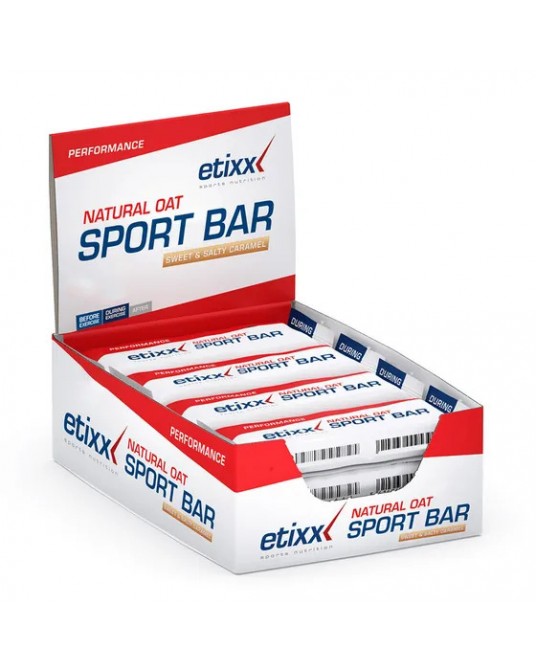 Etixx Natural Oat Sport Bar 12x55g Etixx Natural Oat Sport Bar 12x55g