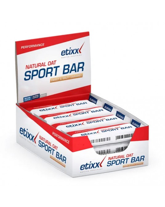 Etixx Natural Oat Sport Bar 12x55g