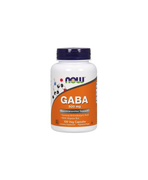 Now Gaba 500mg 100 cápsulas