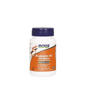 Now Probiotic-10 100 Billion - 30vcaps.