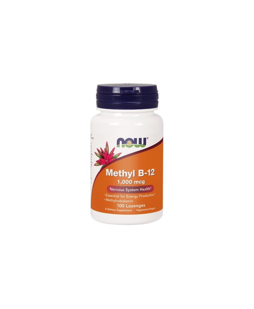 Now Methyl B-12 1000mcg - 100 Lozenges