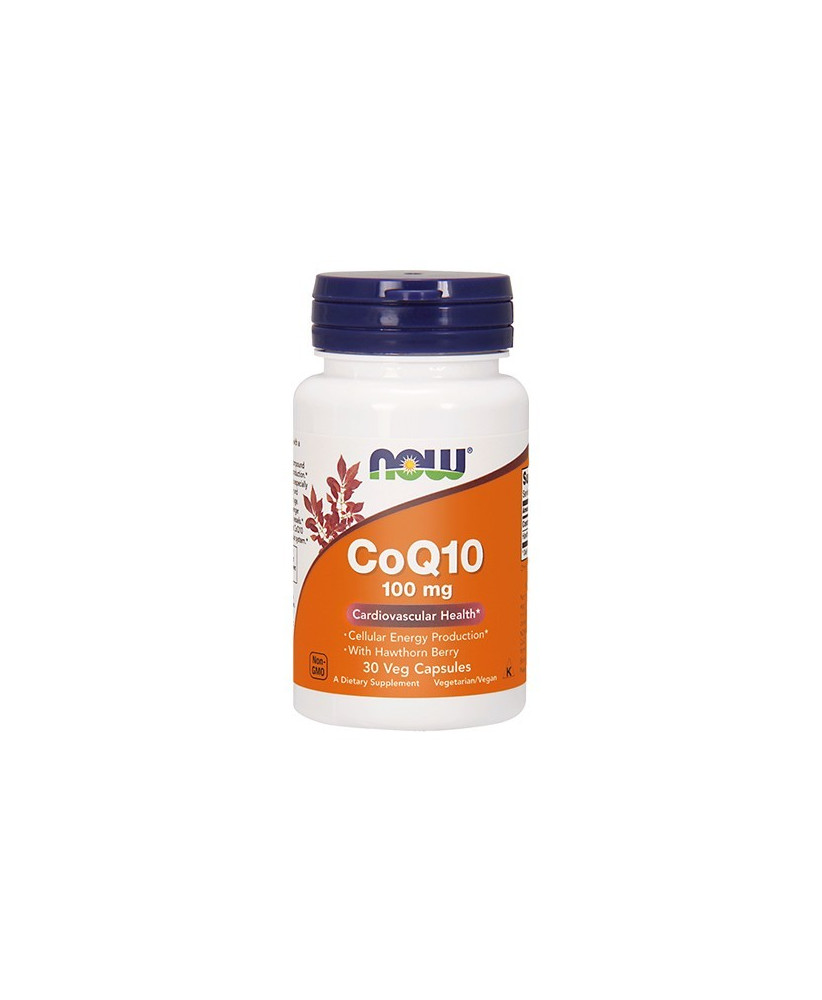Now CoQ10 ( Koenzym Q10 ) 100mg - 30vcaps