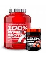 Scitec SCITEC NUTRITION Pack - 100% Whey Professional 2350g + 100% creatine Monohidrato 300g