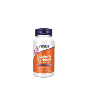 Now Indole 3-Carbinol 60 Cápsulas Vegetais