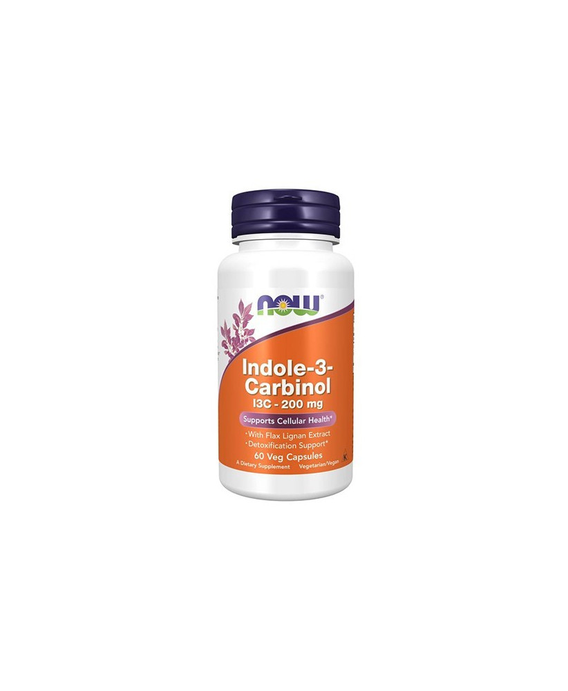 Now Indole 3-Carbinol 60 Cápsulas Vegetais