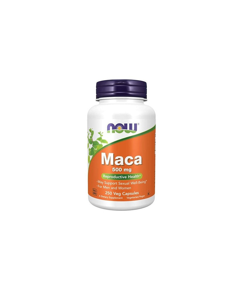 Now Maca 500mg 250 Cápsulas