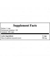 Now Maca 500mg 100 Cápsulas