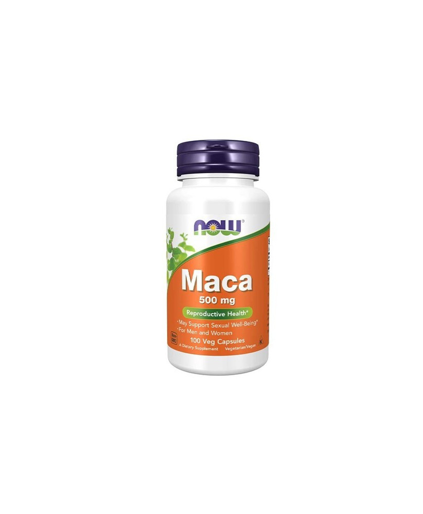 Now Maca 500mg 100 Cápsulas