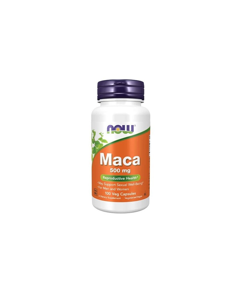 Now Maca 500mg 100 Cápsulas