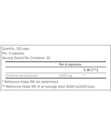 Applied Nutrition creatine 3000 120 caps