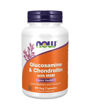 Now Glucosamine, Chondroitin & MSM 90 Cápsulas