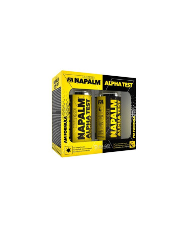 FA Xtreme Napalm Alpha Test (AM PM Formula) - 2x120caps
