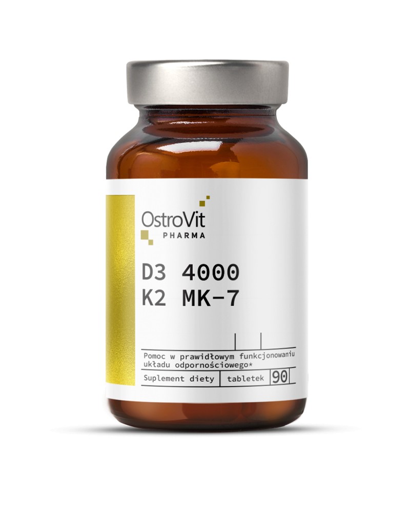 OstroVit Pharma D3 4000 IU + K2 MK-7 90 tablets