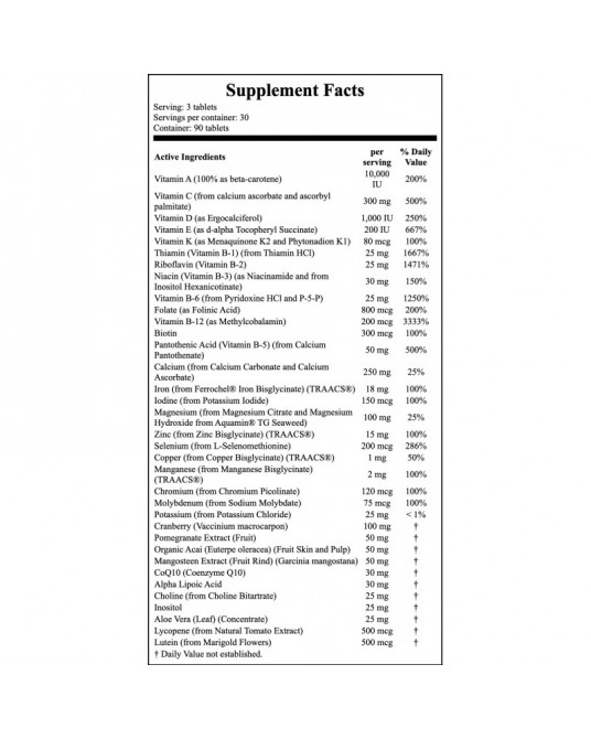 Now EVE Superior Womans Vitamins 90 Comprimidos