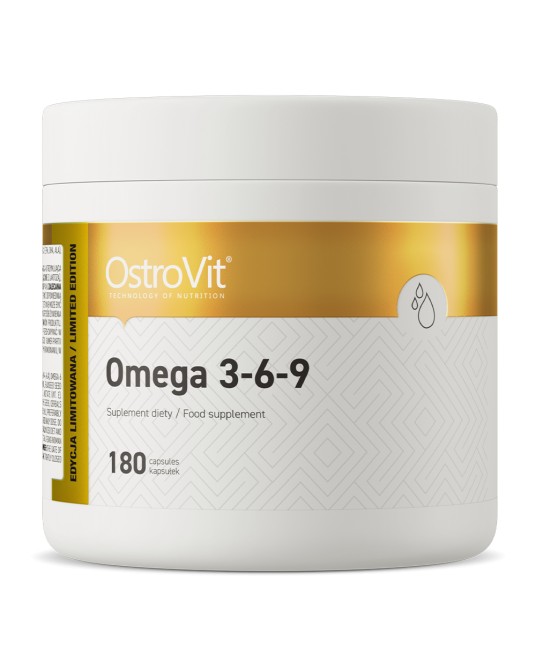 OstroVit Omega 3-6-9 180 cápsulas