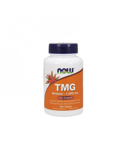 Now TMG Betain Anidro 1000mg 100 comprimidos