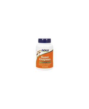 Now Super Enzymes 90 Cápsulas