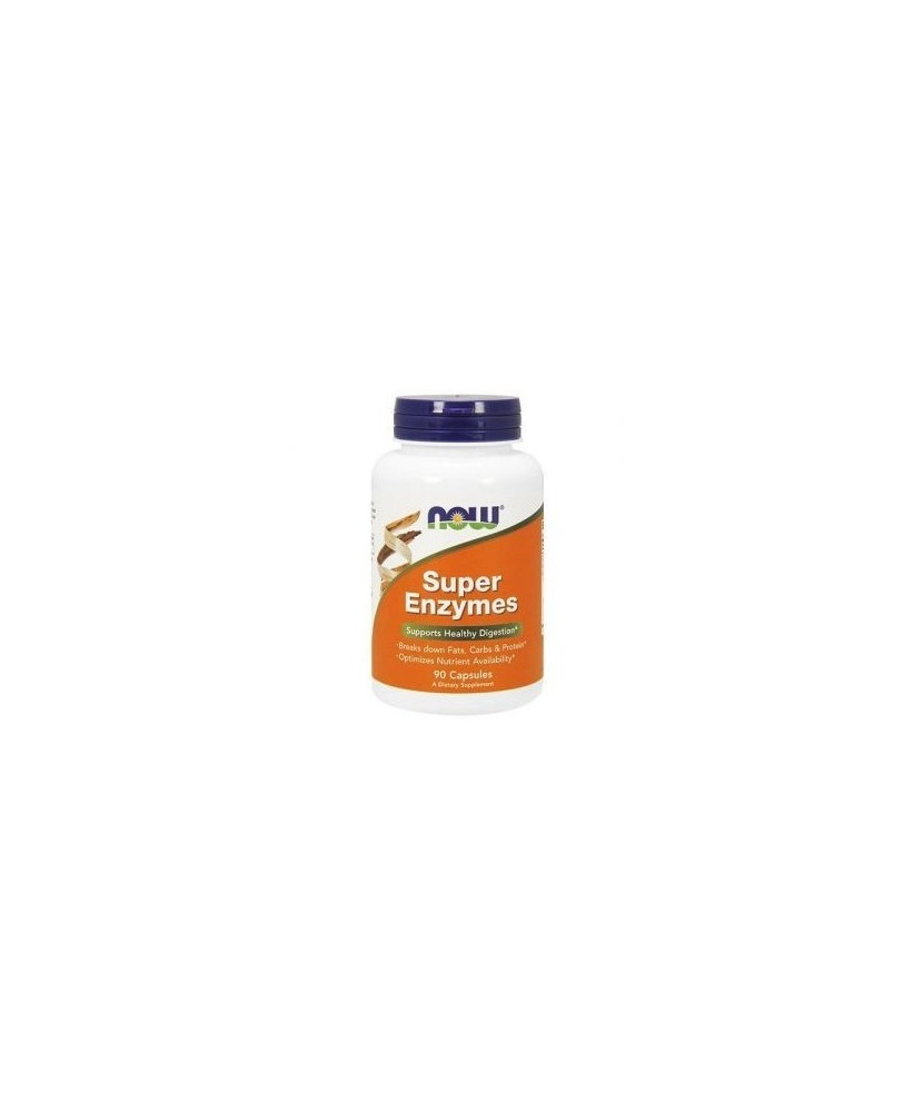 Now Super Enzymes 90 Cápsulas