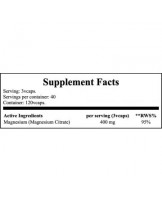 Now Magnesium Citrate 120 caps Now Magnesium Citrate 120 caps
