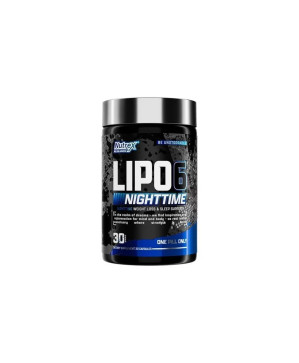 nutrex Lipo 6 Black Nighttime - 30cap