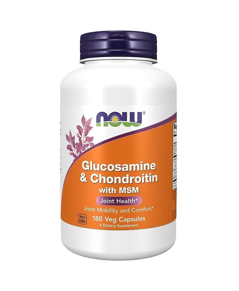 Now Glucosamine, Chondroitin & MSM 180 Cápsulas