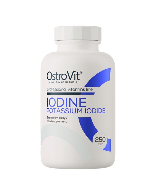 OstroVit Iodin Iodeto de potássio 250 comprimidos