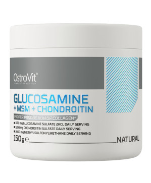 OstroVit Glucosamina + MSM + Condroitina 150 g